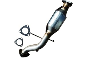 MOTORHOT Heavy Metal Direct Catalytic converters Compatible With 1996 1997 1998 1999 Chevrolet Blazer GMC Jimmy 96-99 Oldsmobile Bravada 4.3L V6 15827