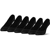 PEDS Women's Padded Super Low Cut No Show Socks (6-Pairs)