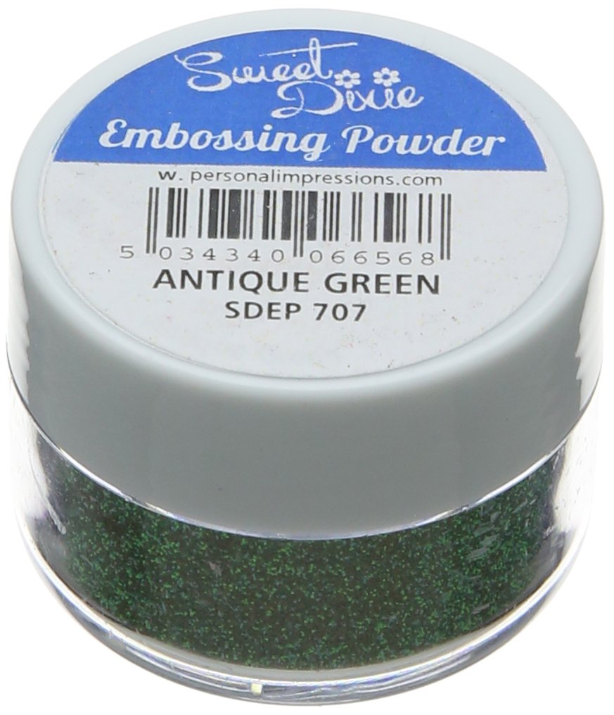 Sweet Dixie Embossing Powder Antique Green, Synthetic Material, 4 x 4 x 3 cm