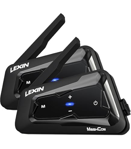 Amazon.com: LEXIN Motorcycle Audio Set for Helmet Bluetooth
