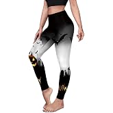 Womens Halloween Leggings Printed Stretchy Leggings Yoga Pants