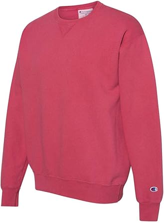 baby pink champion crewneck