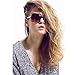 New Women's Oversized Square sunglasses Protection Eye Glasses With Case