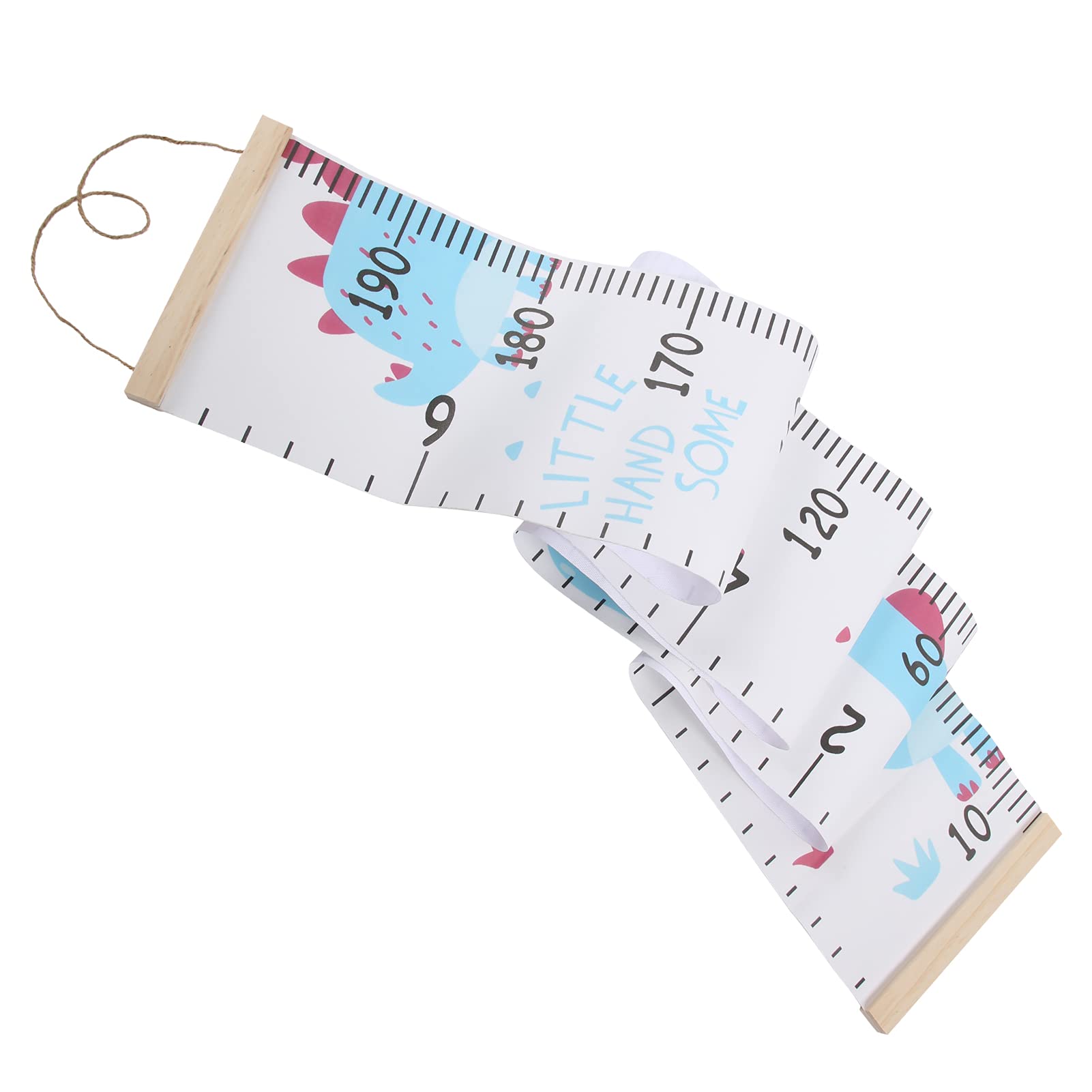 Pssopp Growth Height Chart Ruler Children Height Measuring Wall Ruler for Boys and Girls(Blue Dinosaur)