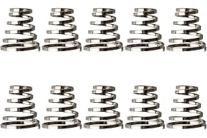 BELOWSYALER 10Pieces Bike Wheel Springs,Stainless Steel Bike Quick Release Spring Skewer Hub for Cycling Mountain Road Bike