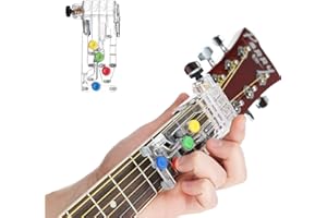 ChordBuddy “MADE IN THE USA” - Guitar Learning with a Right Handed ChordBuddy and a QR Code for Digital Downloads of Songbook, Lesson Plan, and Learning Videos - Works on "Full Scale" Acoustic and