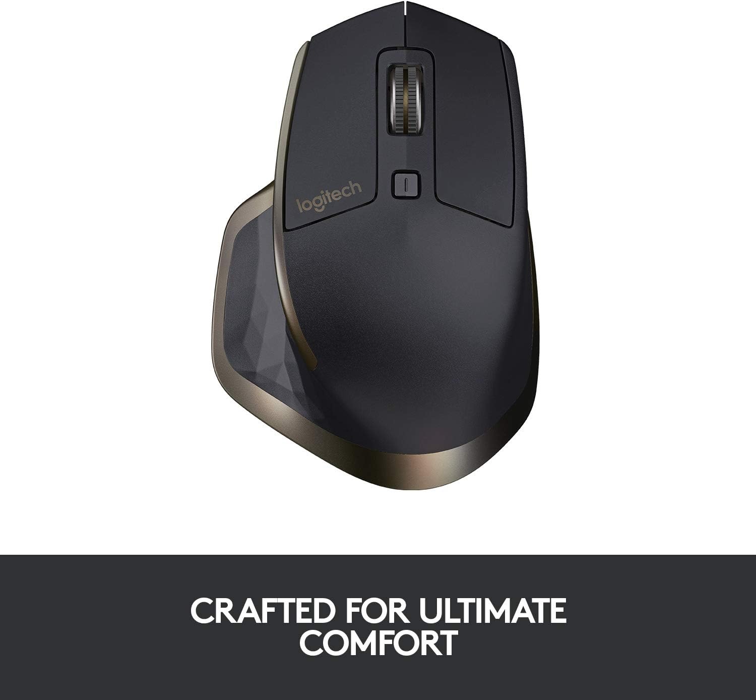 Logitech MX Master Wireless Mouse – High-precision Sensor, Speed-Adaptive Scroll Wheel, Easy-Switch up to 3 Devices - Meteorite Black: Computers & Accessories