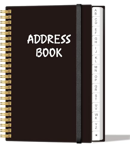 Amazon.com : BookFactory Little Black Book/Pocket Address Book