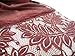 Gzcvba Women Lightweight Fashion Lace Scarf Winter Wrap Shawl Soft Evening Coverup (Wine red)
