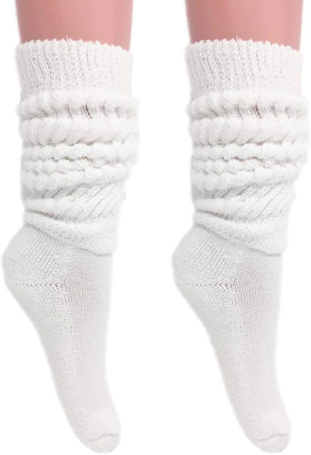 Slouch Socks Women and Men Extra Tall Heavy Cotton Socks
