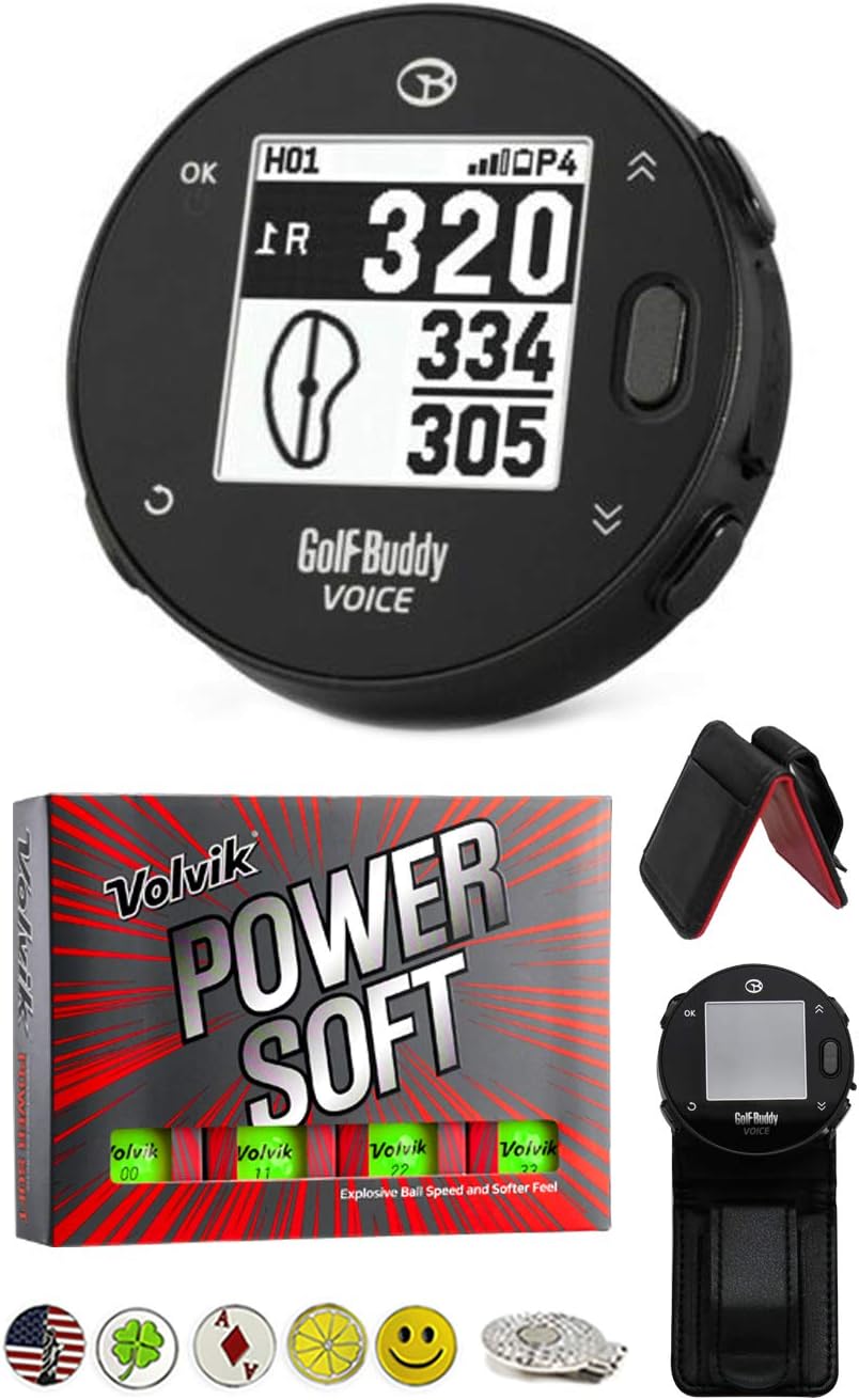 golf buddy voice meters to yards