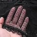 YiZYiF Sissy Pouch Panties Men's Lace Transparent Bikini Open Butt Bikini Thongs Black Large(Waist 29.0-41.0