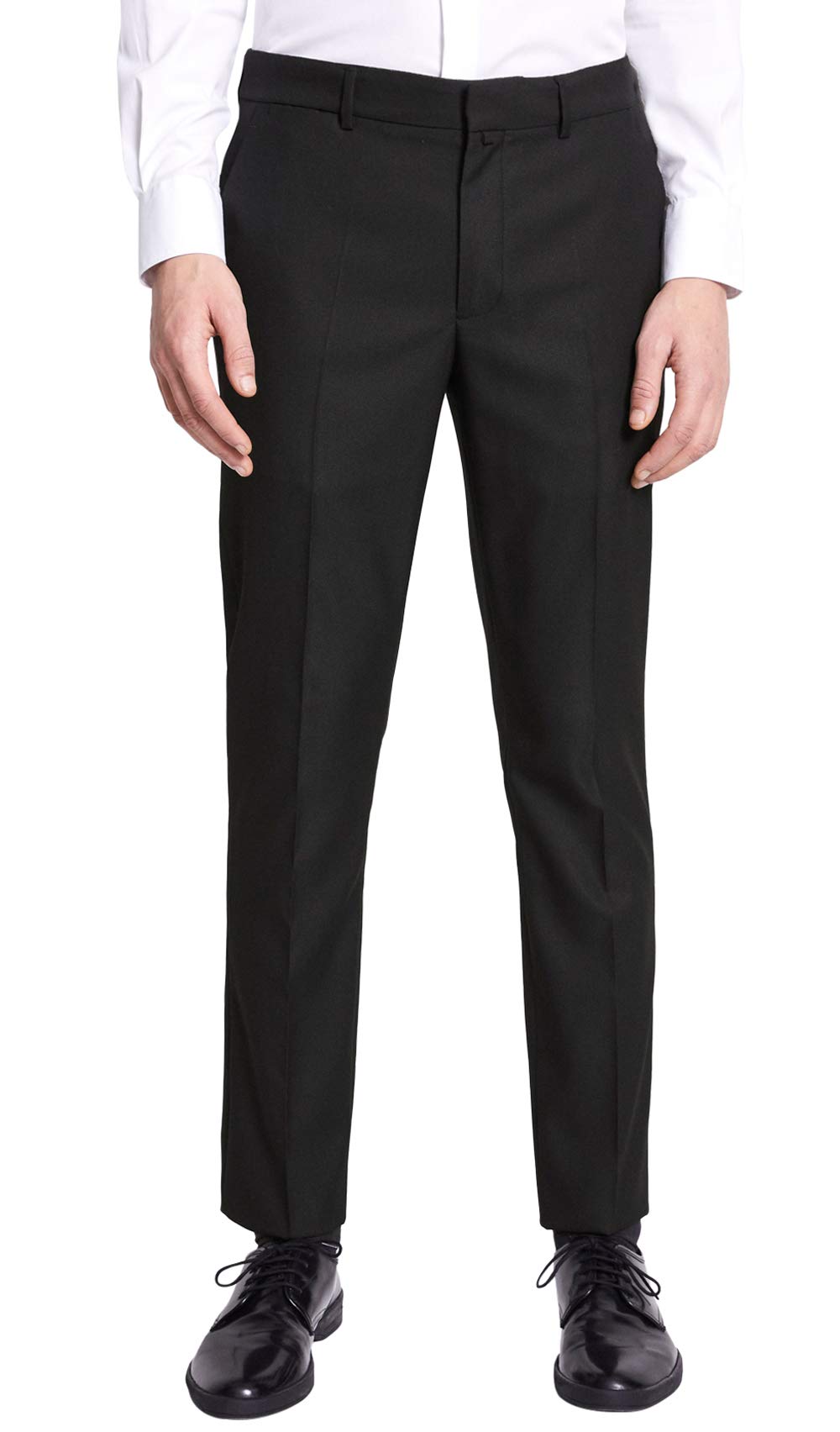 Celio Men's Noamaury Trouser, Black (Noir Noir), W30 (Size: 38)