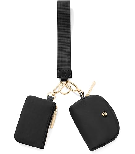 Amazon.com: VUTUXA KeyChain Wallet Wristlet For Women Mini Zip