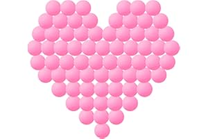 Petiy Beauty 120 Pack Colored Ping Pong Balls, 40mm Table Tennis Balls, Beer Ping Pong Games Fun Arts, Cat, DIY Intellectual Development Tools, Party Decoration Balls