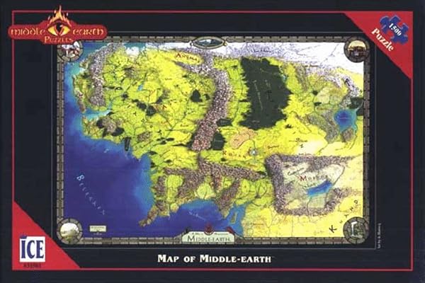 lord of the rings middle earth map puzzle Earth Jigsaw Puzzle Map Of Middle Earth Middle Earth Puzzles lord of the rings middle earth map puzzle