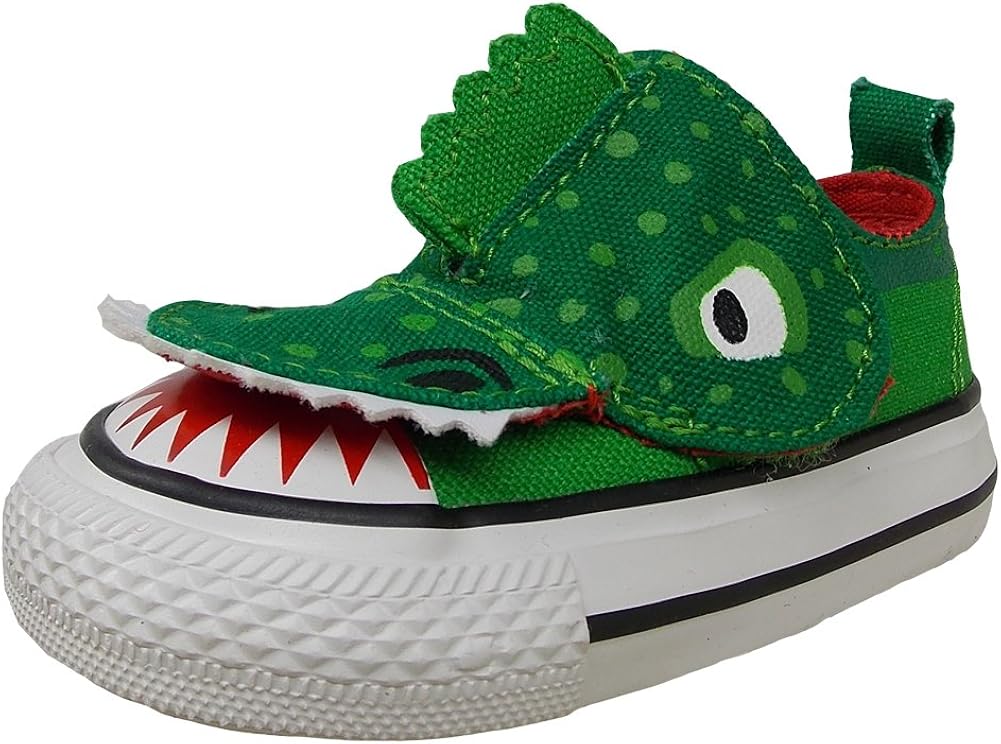 green alligator shoes