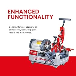 Rothenberger ROPOWER 50R Portable Thread Cutting