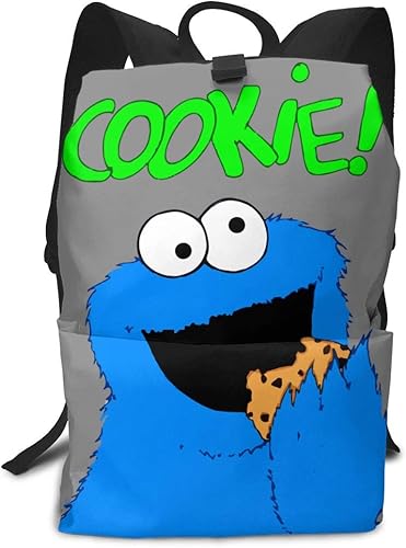 Amazon セサミストリート クッキー モンスター リュック バックパック リュックサック ビジネスリュック メンズ レディース カジュアル 男女兼用 軽量 大容量 通勤 通学 旅行 鞄 バッグ カバン シューズ バッグ