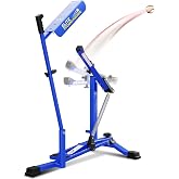 THPERFOLE 20-50 MPH Manual Baseball Pitching Machine | &plusmn;7.5&deg; Horizontal Angle Adjustment, No Electricity Required, for Hitting &amp; Fielding Training, Softball Training Equipment