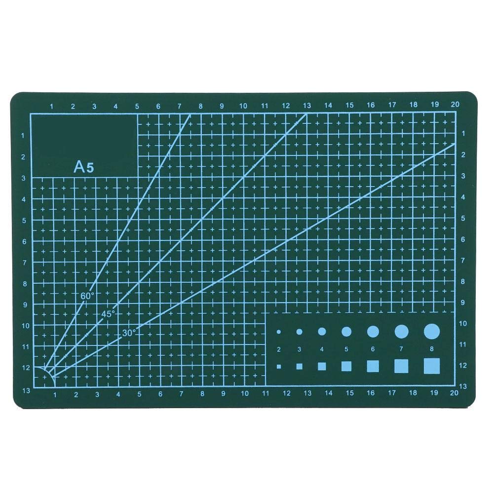 A5 Self Healing Sewing Mat Rotary Cutting Mat Double Sided Craft Cutting Board for Sewing Crafts Hobby Fabric Scrapbooking Project(3)