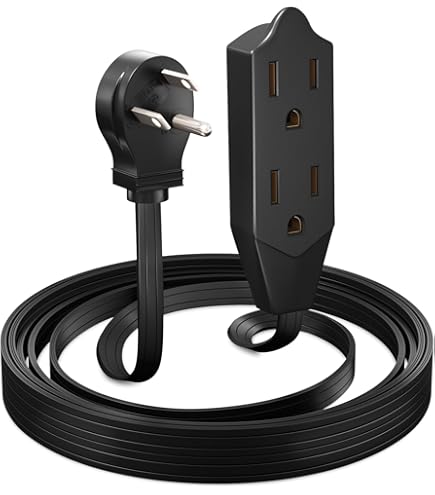 Maximm 360 Degree Rotating Flat Plug Extension Cord With USB Ports And - View #3