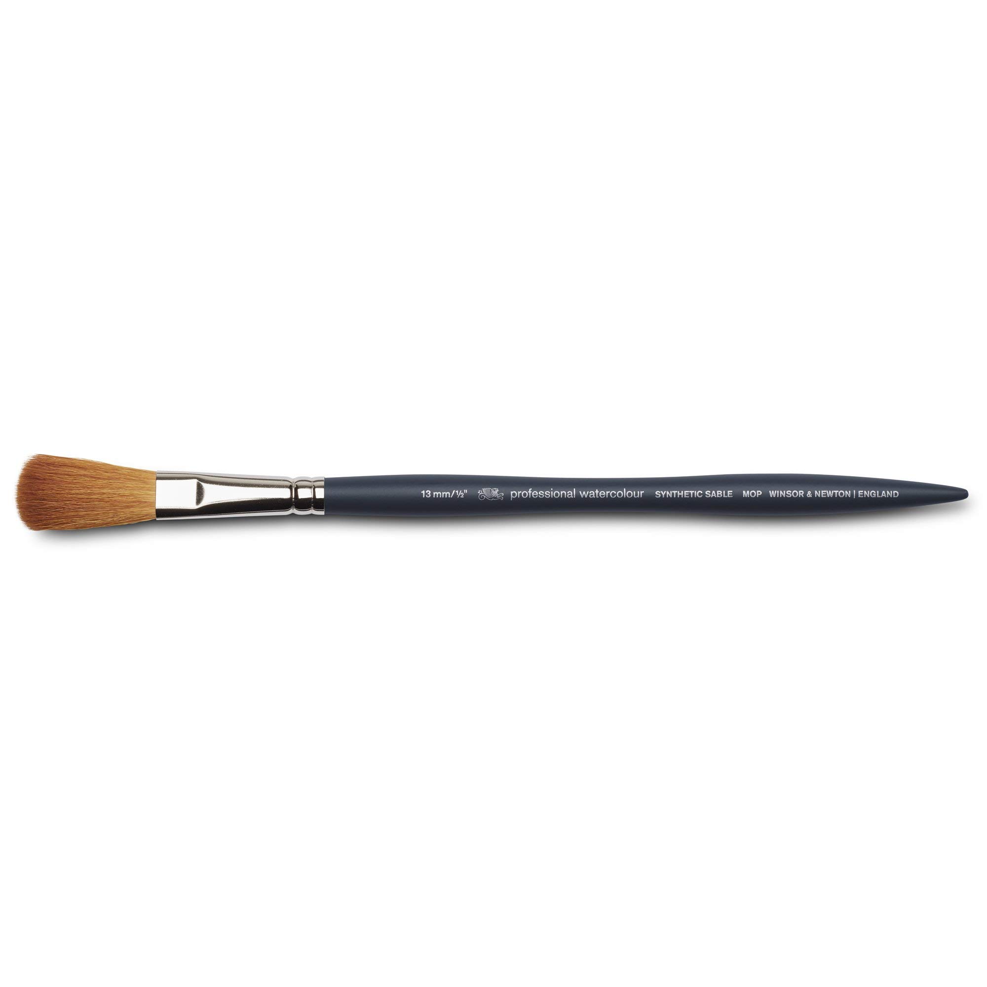 Winsor & Newton Professional Watercolour Brush, Synthetic, Gray, 1/2"-Mop Pinsel