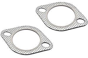 JEVA 2.5" ID 2 Bolt MLSG High Temp Exhaust Gasket - Heavy Duty -120-06310-0002 (2.5 Inch)