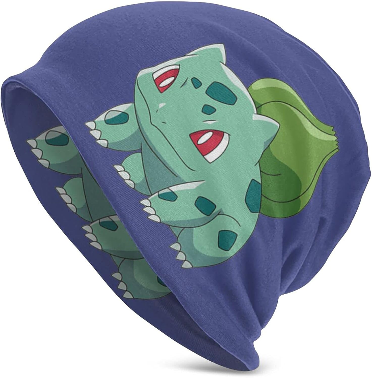 Hpwkpc Sport Winter Hat Bulbasaur Beanie Cap Warm Soft Cotton Knit Cap