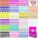 DIVA2GO Hair Barrettes Snap Hair Clips for Girls Kids Toddlers Women-120 Pcs, 2 Inch 20 Colors