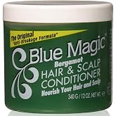 Blue Magic Conditioner, Hair &amp; Scalp, Bergamot, 12 Oz