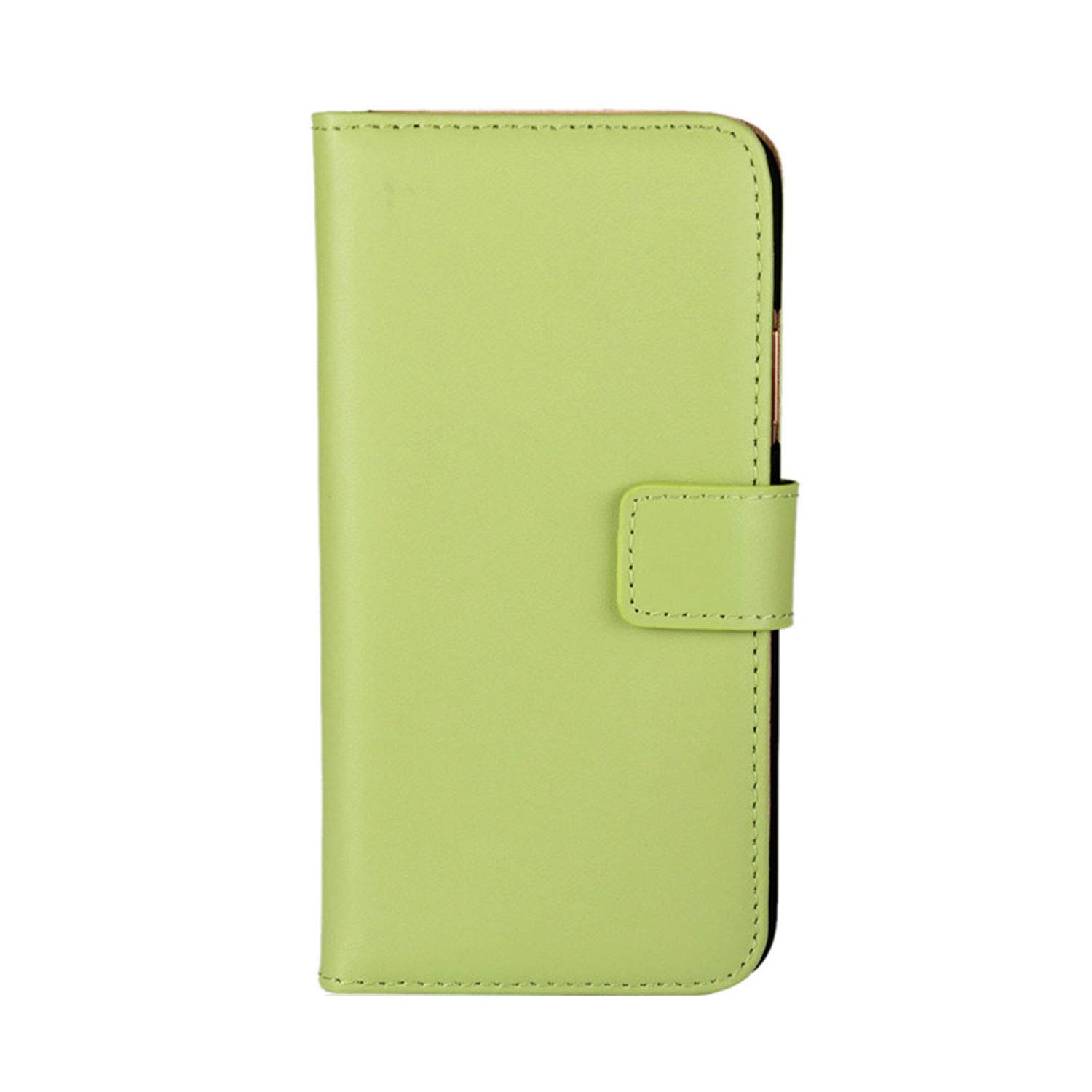 Smart Fit Sport iPhone Leather Case - SFS Leather Wallet Case for iPhone11 iPhone X/XS 4/4S 5/5S 5C 6/6s 6 Plus 7/8 7 Plus/8 Plus 8 Plus 8 Plus (for iPhone 12, Green) — image 1