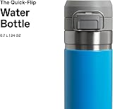 Stanley 1913 Quick Flip Stainless Steel Water Bottle 0.71L Azure view 3