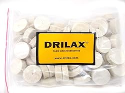 DRILAX Wool Felt Buffing Polishing Wheels 102