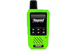Rapid Radios Silicone Protective Case — Shock-Absorbing Cover for Walkie-Talkies (Green)