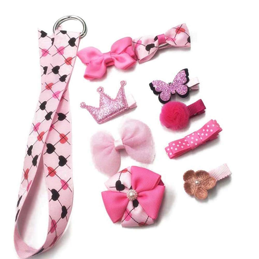 Amazon Com Mjartoria 10 Pcs Baby Girls Lovely Hair Bows Hair