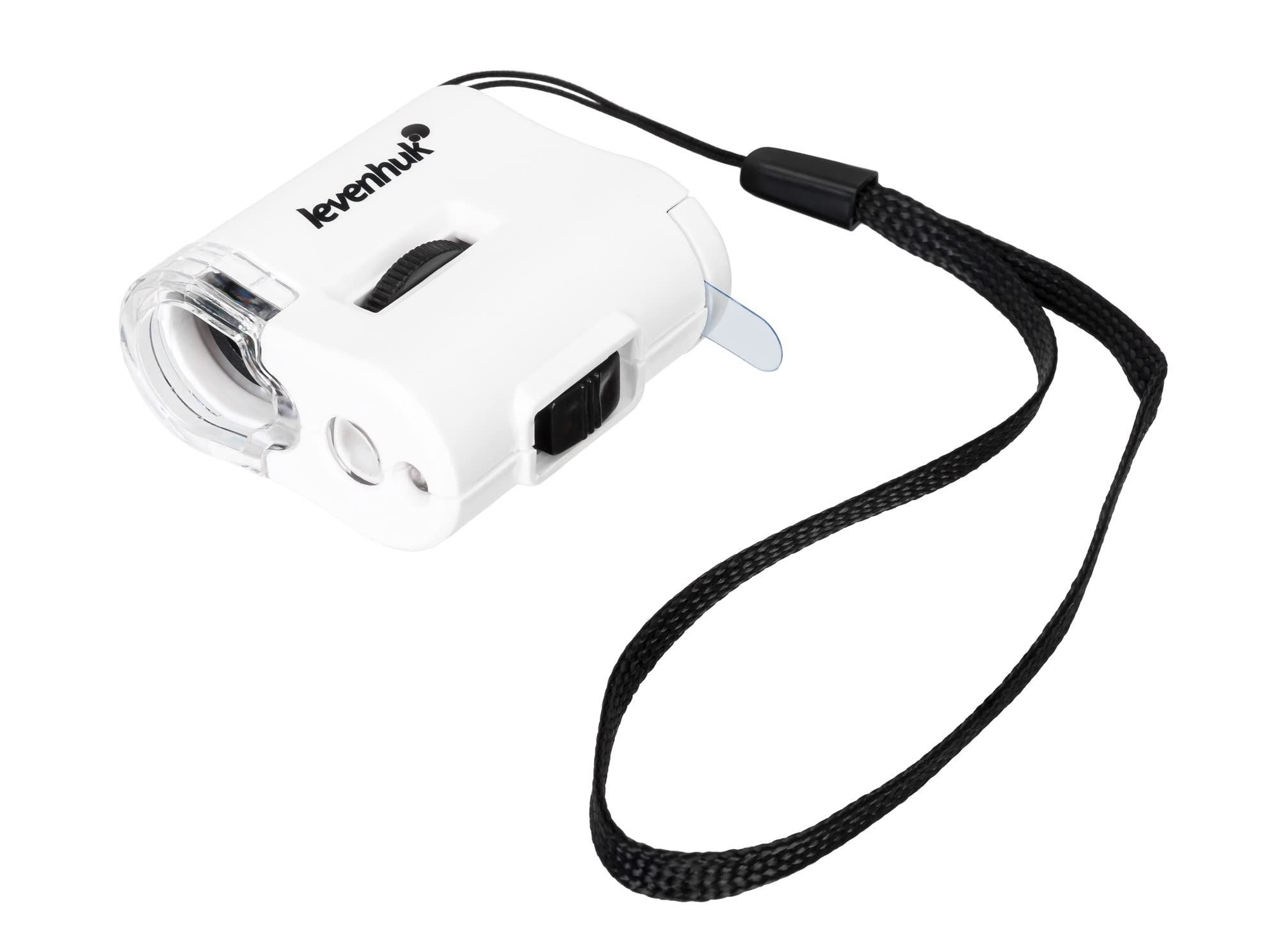 Levenhuk Zeno Cash ZC2 60x LED & UV Educational Handheld Pocket Mini Microscope for Kids, Students and Professional Usage, Compatible with iPhone and Android