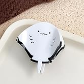 Manta Ray Shape Hair Claws Non Slip Sea Animal Design Medium Hair Clips Women Girls Hair Accessories, 3" x 2.5"