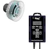 hygger Mini Wave Maker for Saltwater &amp; Freshwater Aquarium, Ultra-Quiet Transparent Wavemaker with Controller, Adjustable Flow Magnetic DC 12V 850GPH Powerhead, Pump for 20-80 Gallon Tank