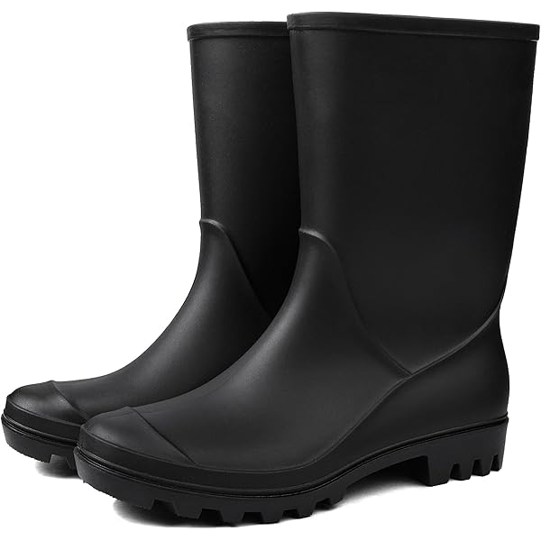 Amazon.com | Hunter Men's Original Short Rain Boot, Black, 7