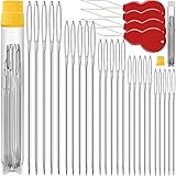 75 Pack Premium Large Eye Needles for Hand Sewing