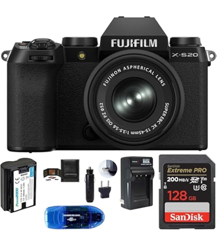 Amazon.com : FUJIFILM X-S20 Digital Camera with 15-45mm Lens