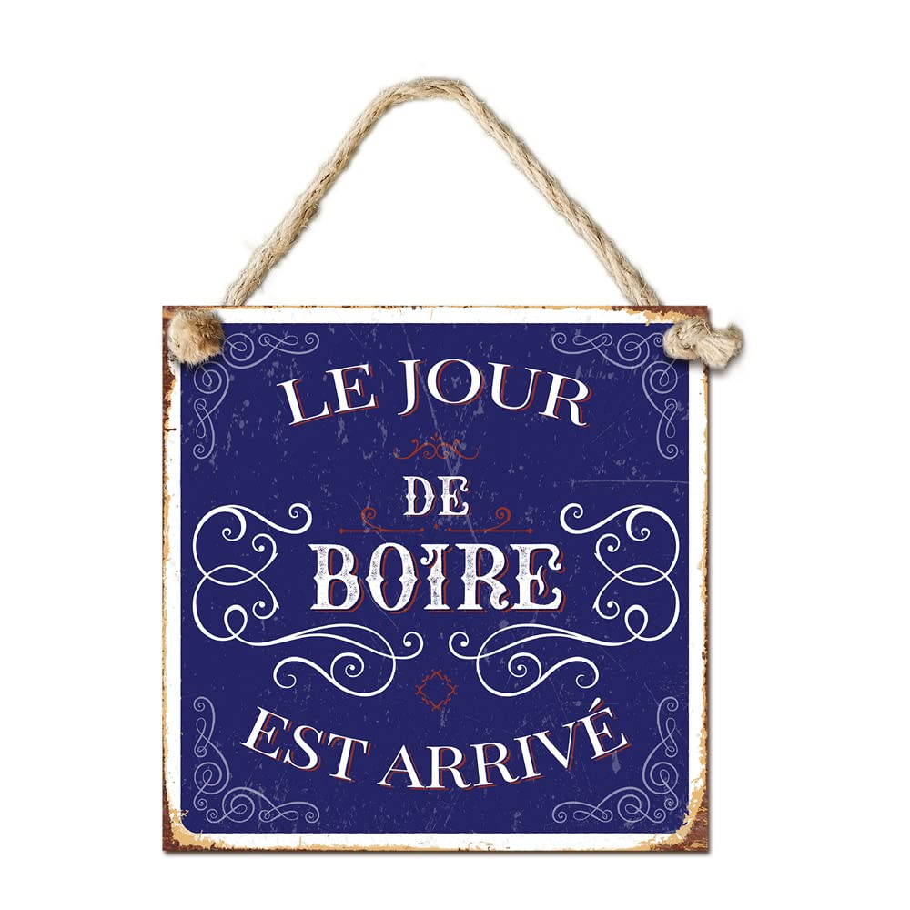 STC Metal Plaque Le Jour de Boire.