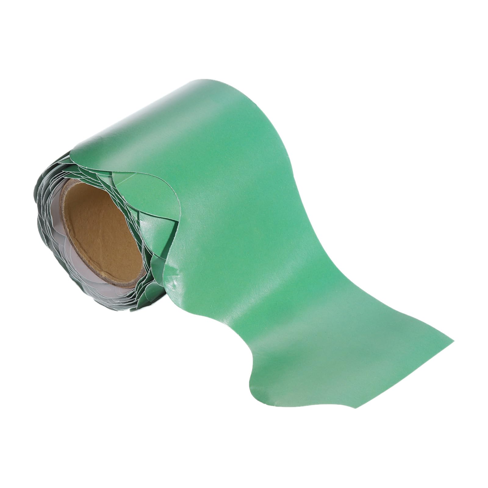 PATIKIL 2.3" x 16.4ft Bulletin Board Border, Scalloped Trim Strips Wall Decor for Locker Classroom Cork Poster Black Board White Chalkboard, Green