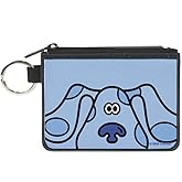 Buckle-Down Women's Standard Canvas Coin Purse Blue's Clues, 4.25" x 3.25"