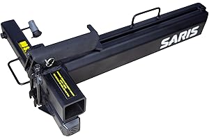 Swing Away Hitch Adapter by Saris | 2" Receiver, 250 lb Capacity | Easy Access & Foldable | Black Alloy Steel | Made in The USA