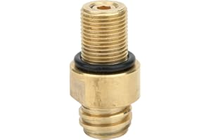 Felenny CO2 Refill Connector Adapter Thread Soda Maker Tank Maker Valve Adapter Soda CO2 Tank Brass Soda Pin Valve Refill Accessories