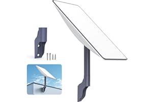 MSAFF Starlink Short Wall Mount - Starlink Roof Mount - Mounting Kit for Starlink Internet Kit Satellite Accommodate Starlink V2 Dish and Starlink High Performance