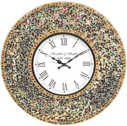AnnMarie Mosaic Large Wall Clock