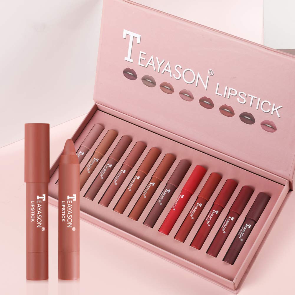 12 color lipstick set